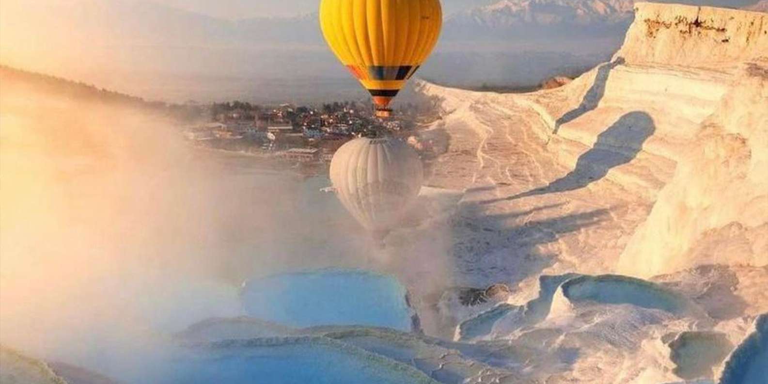 Alanya Pamukkale Tour With Hot Air Balloon Flight