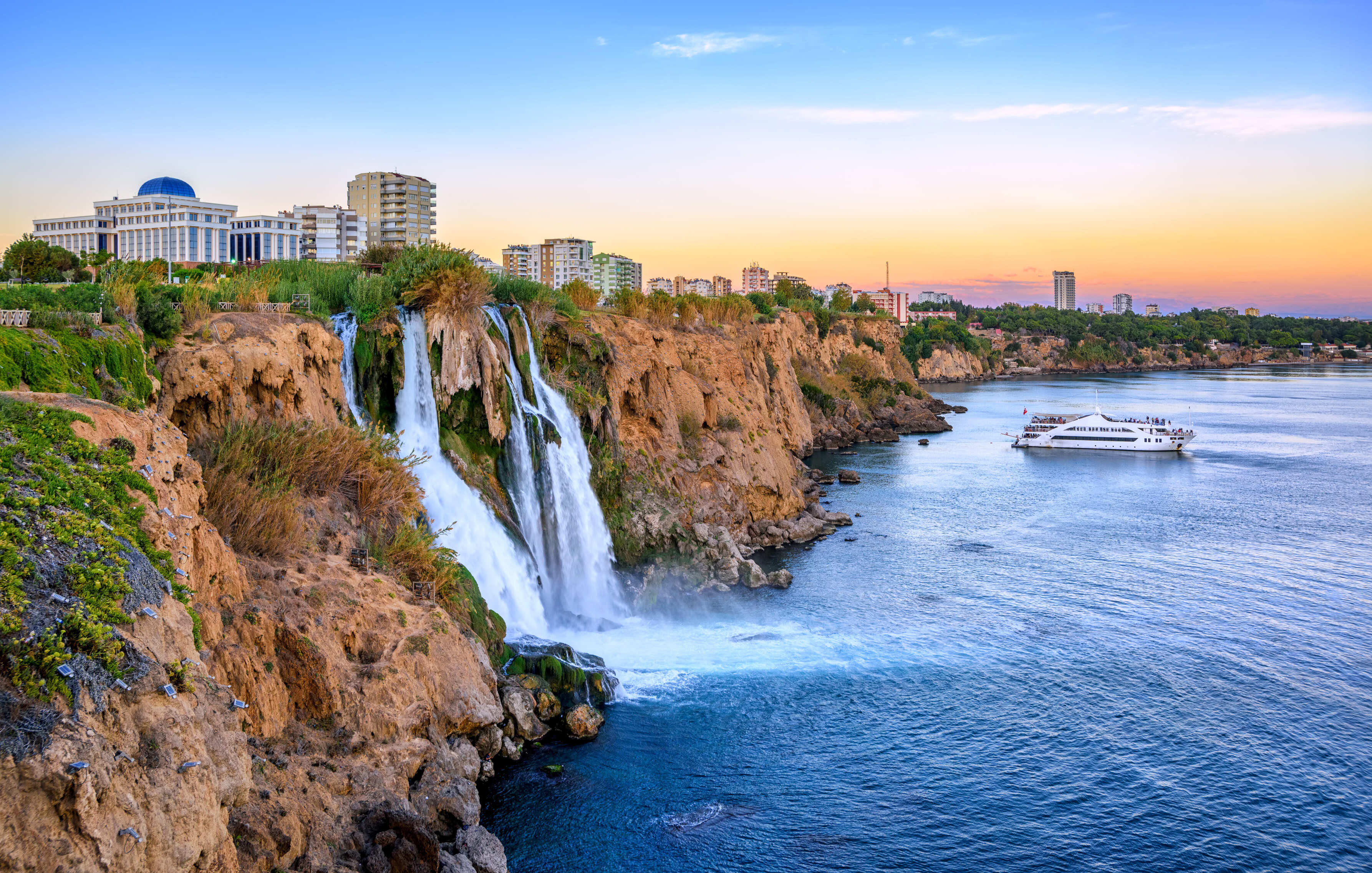 From Kemer: Antalya Old City Tour, Waterfall, Boat, & Lunch - image 4