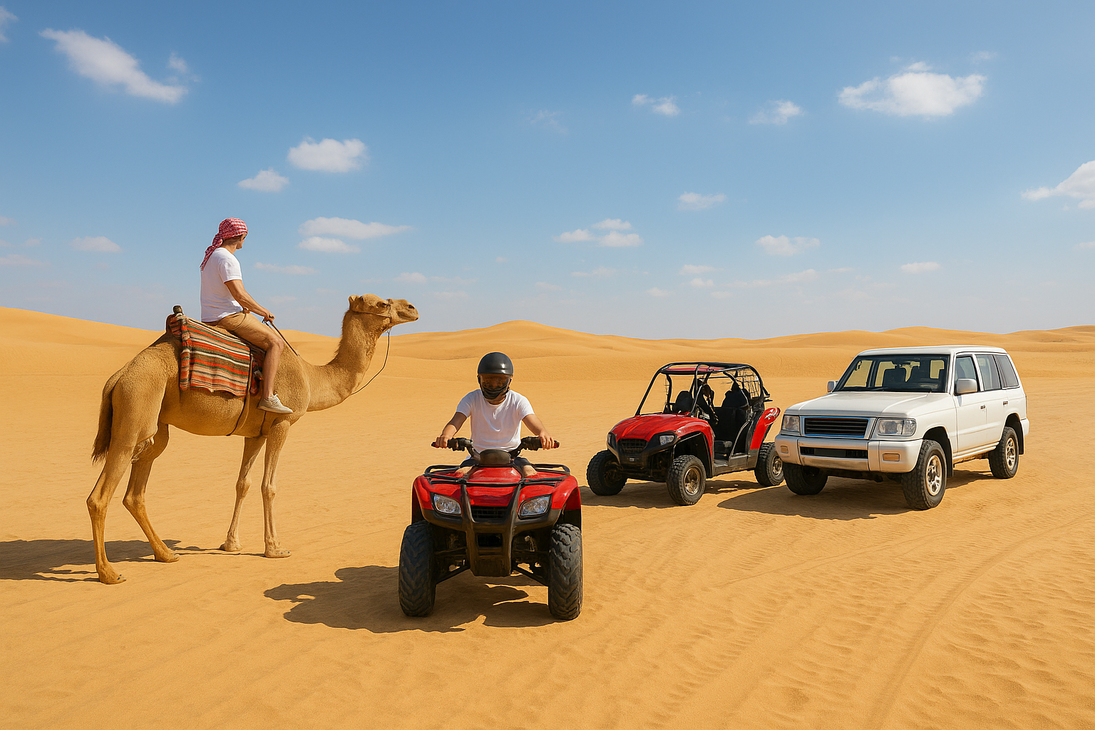 🏜️ Family Safari Tour from Safaga 