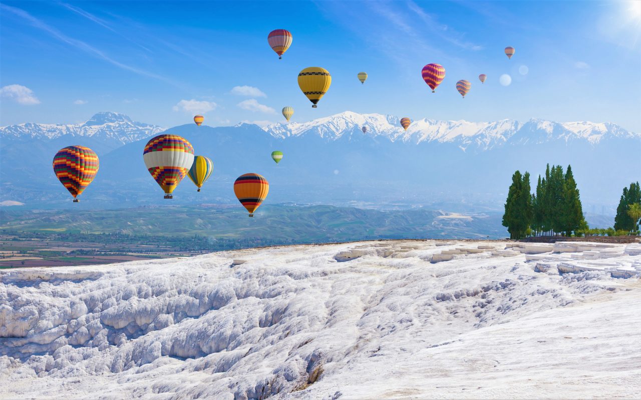 Belek: Pamukkale Tour With Hot Air Balloon Flight