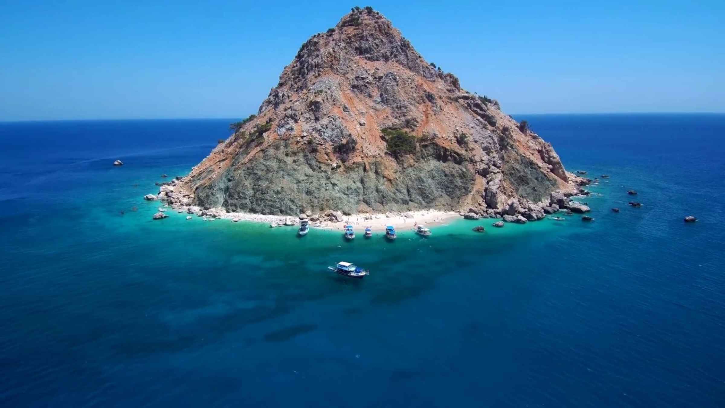 Kemer: Suluada Island Boat Trip with Lunch & Hotel Pickup