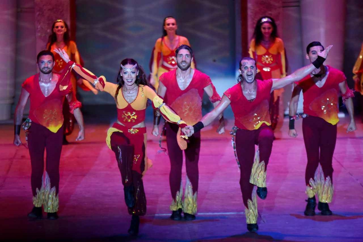 Belek: Fire Of Anatolia Troy Show with Transfer