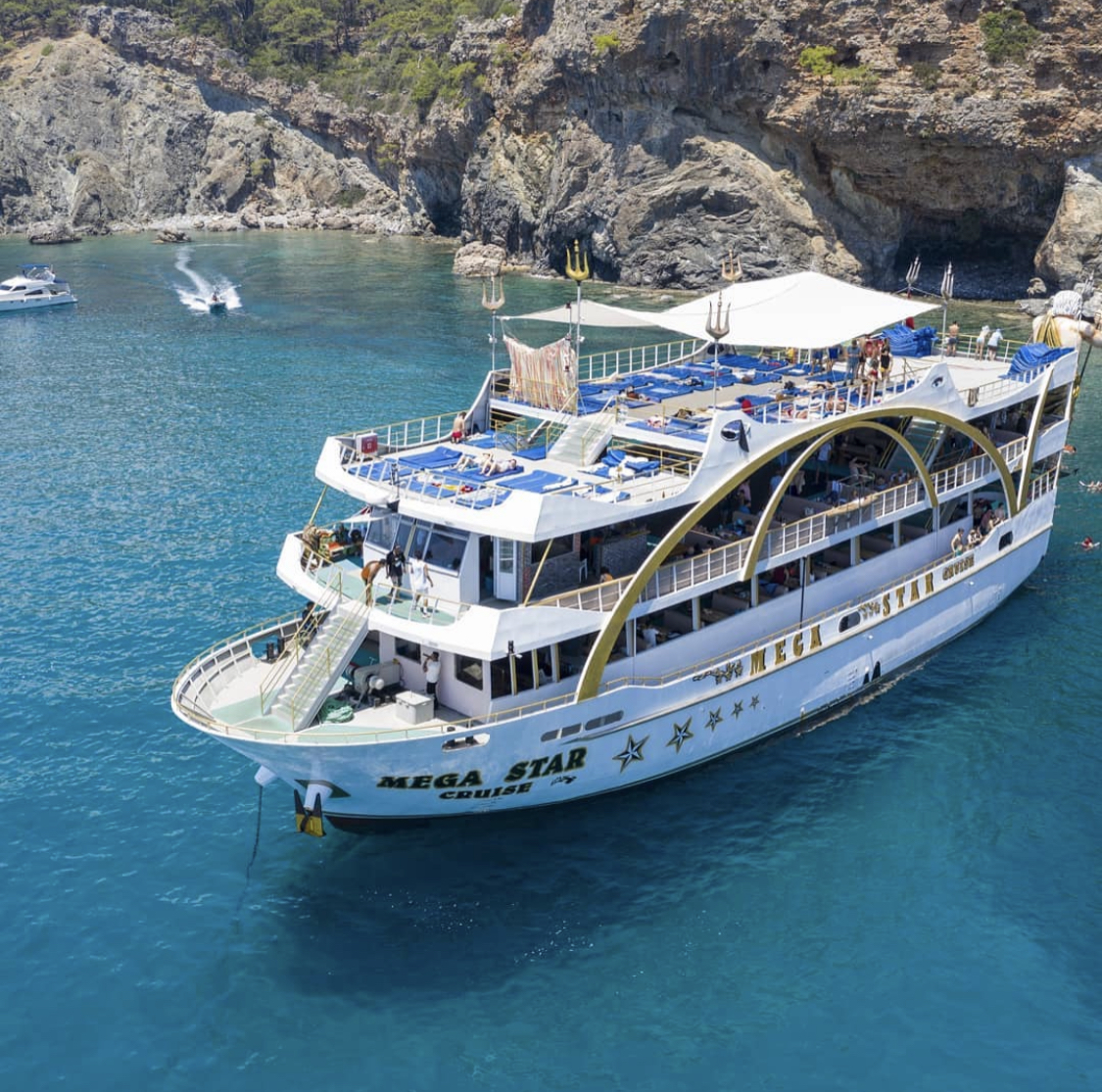 Belek: Megastar Catamaran Cruise With Foam Party Free Lunch and Swim Breaks
