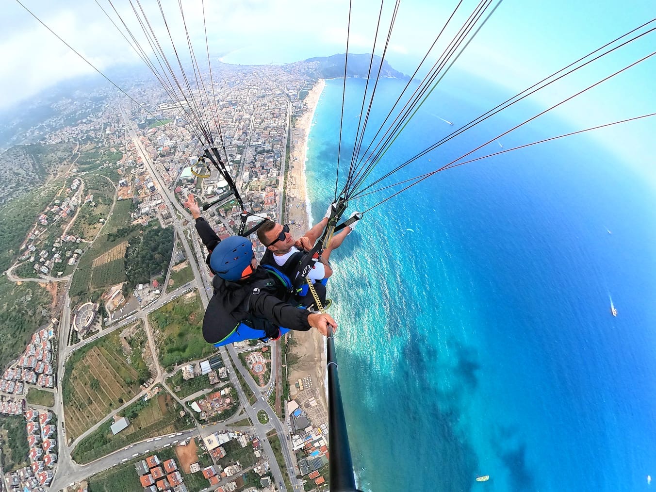 ​Antalya: Tandem Paragliding from 700m with hotel Pickup