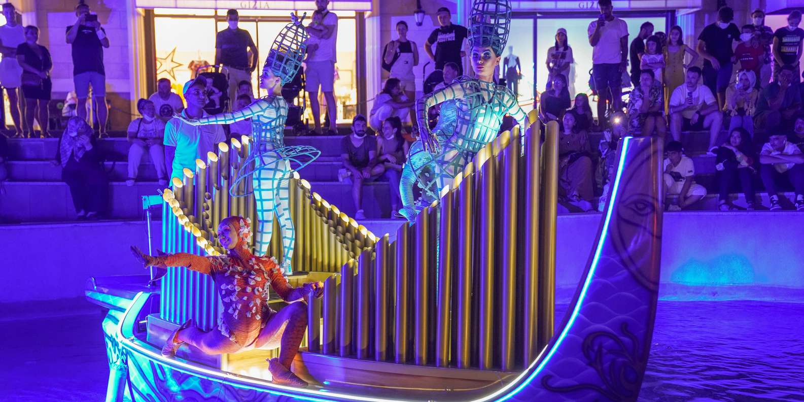 From Antalya:Land of Legends Night Show