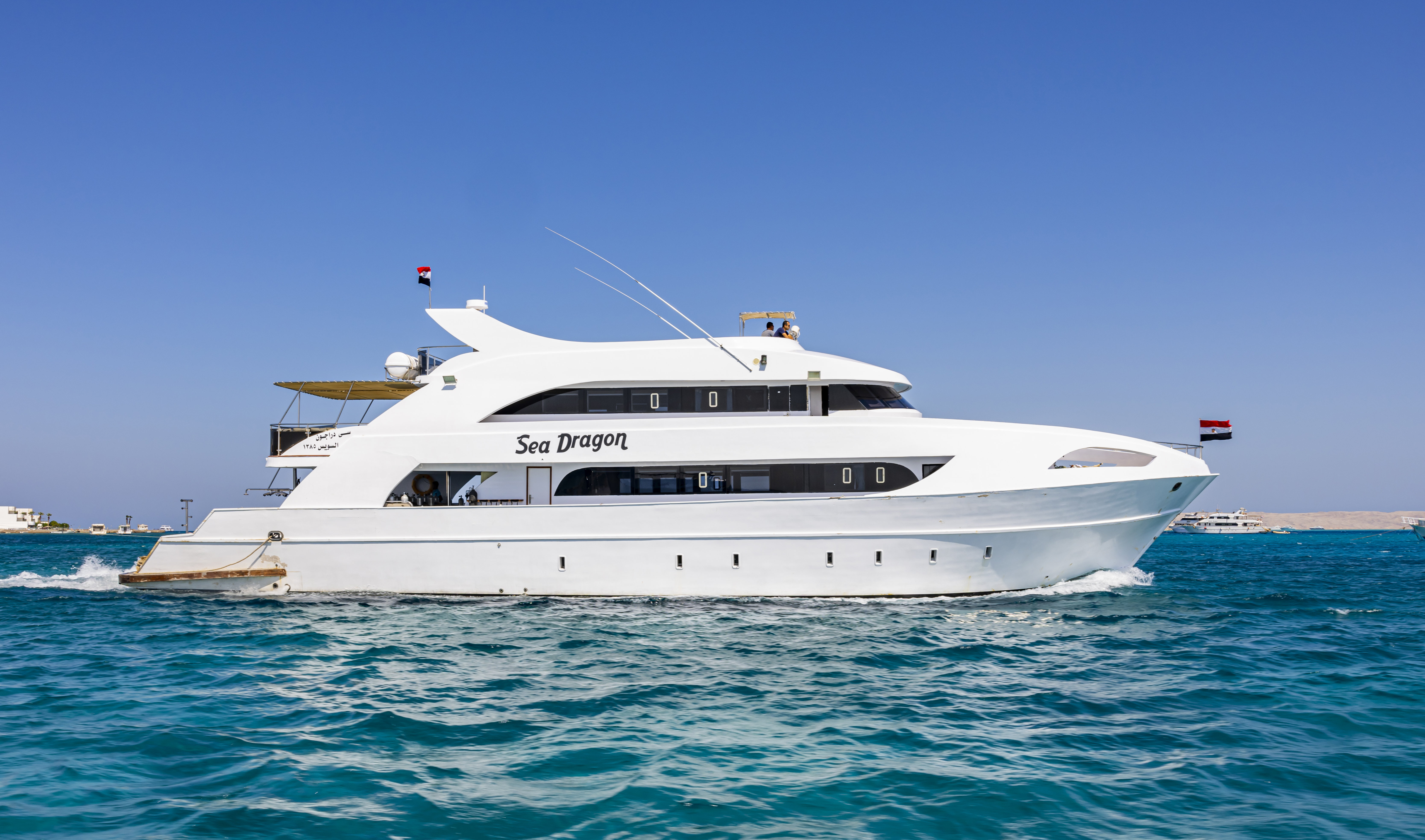 🛥 VIP private boat in Hurghada from Sahl Hasheesh 