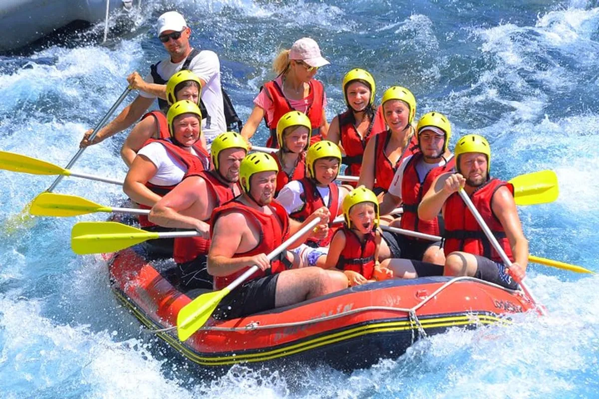 Kemer: Whitewater Rafting Adventure in Köprülü Canyon