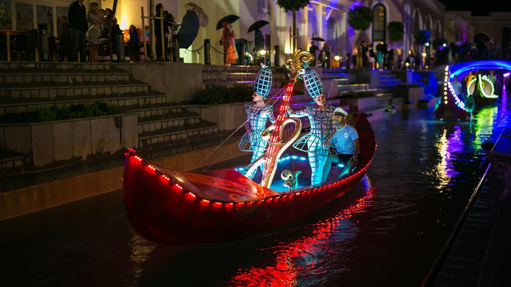 From Belek: Land of Legends Night Show