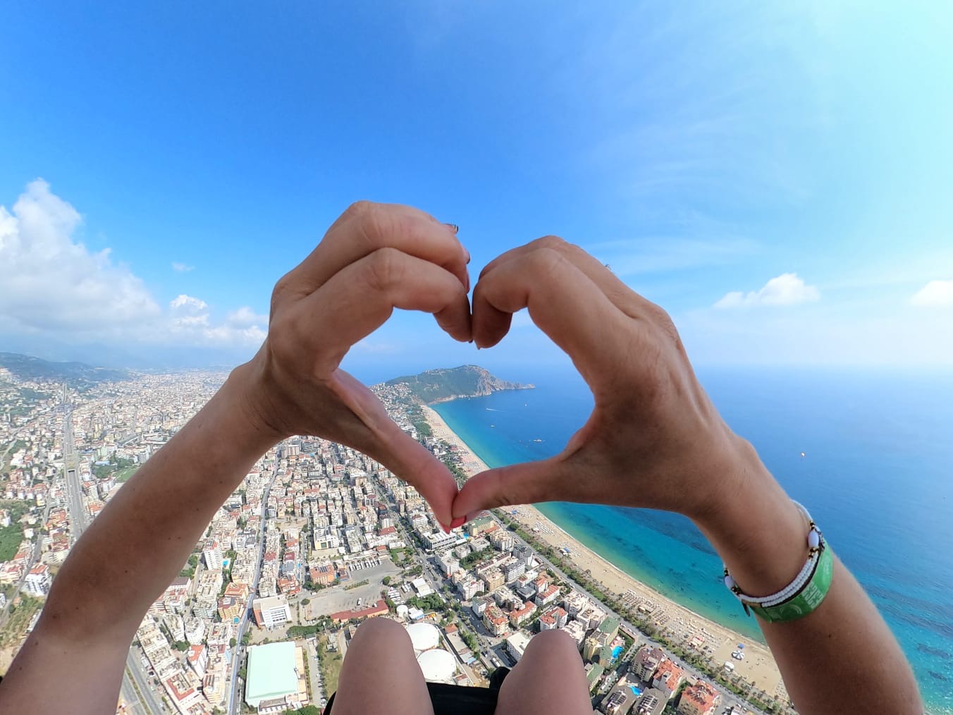 Alanya: Tandem Paragliding from 700m with hotel Pickup