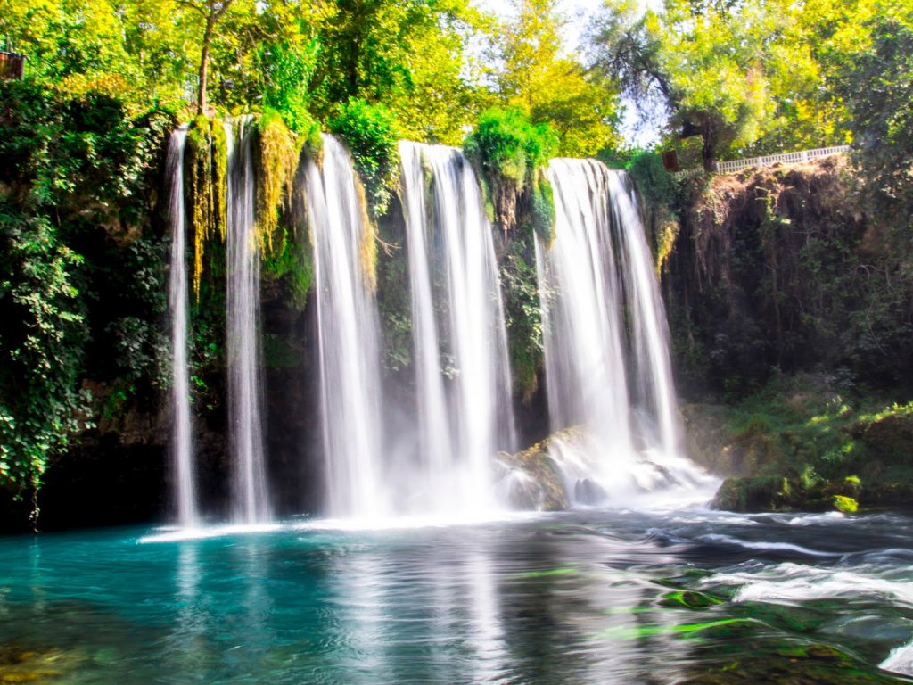 From Kemer: Antalya Old City Tour, Waterfall, Boat, & Lunch