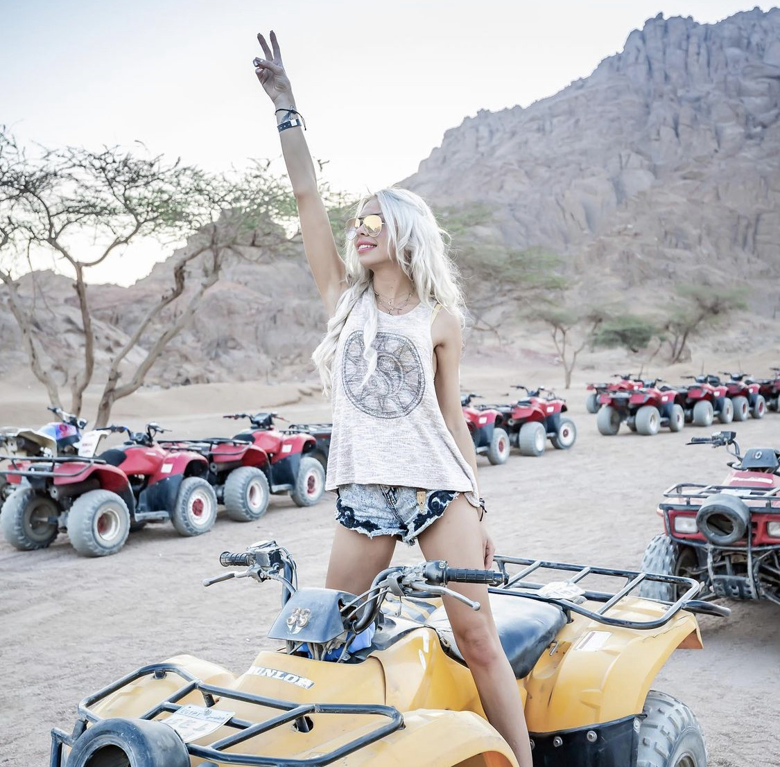 ATV Quad Adventure Sunrise or Sunset from Sharm ElSheikh