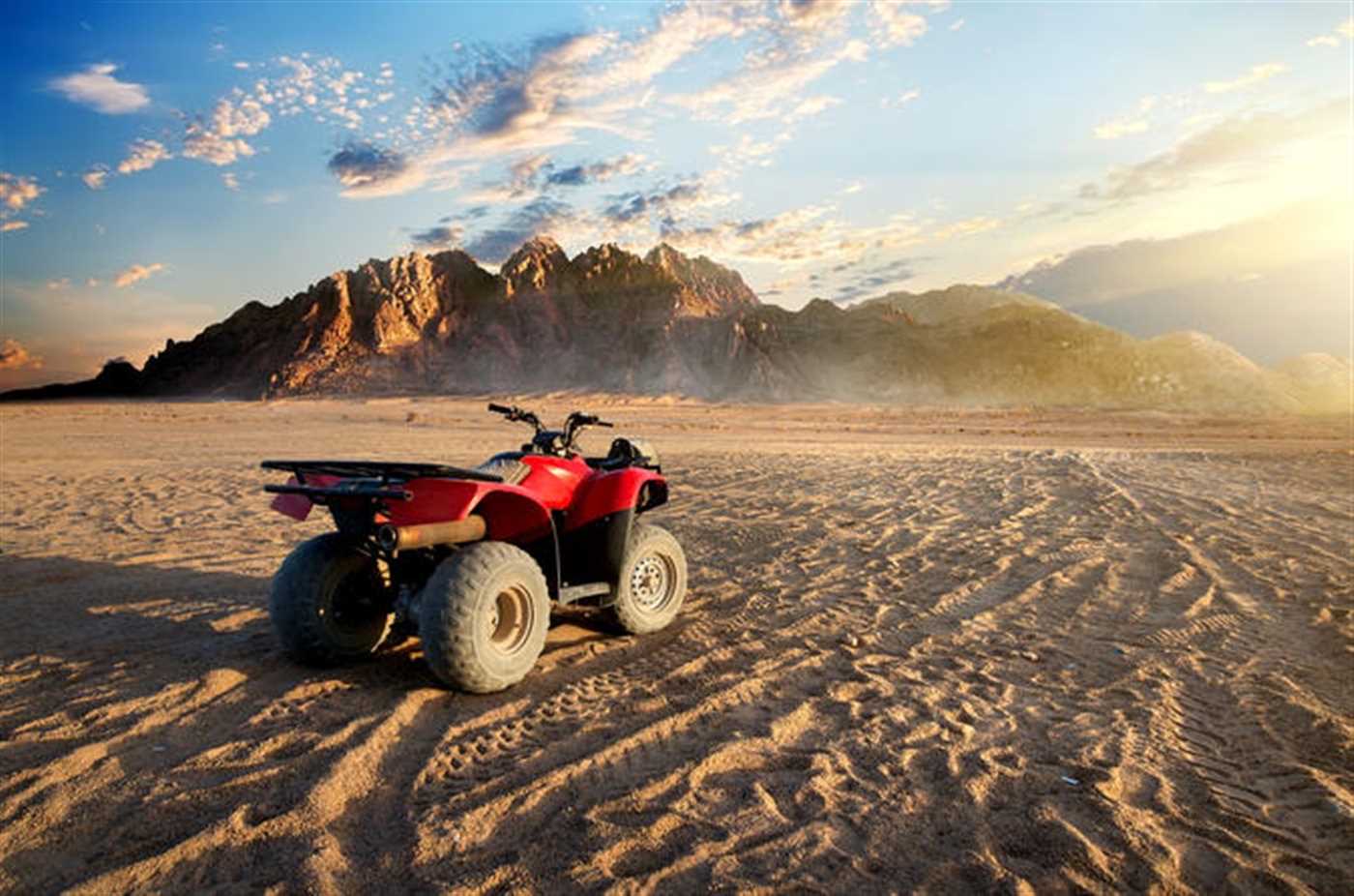 ATV Quad Adventure Sunrise or Sunset from Sharm ElSheikh