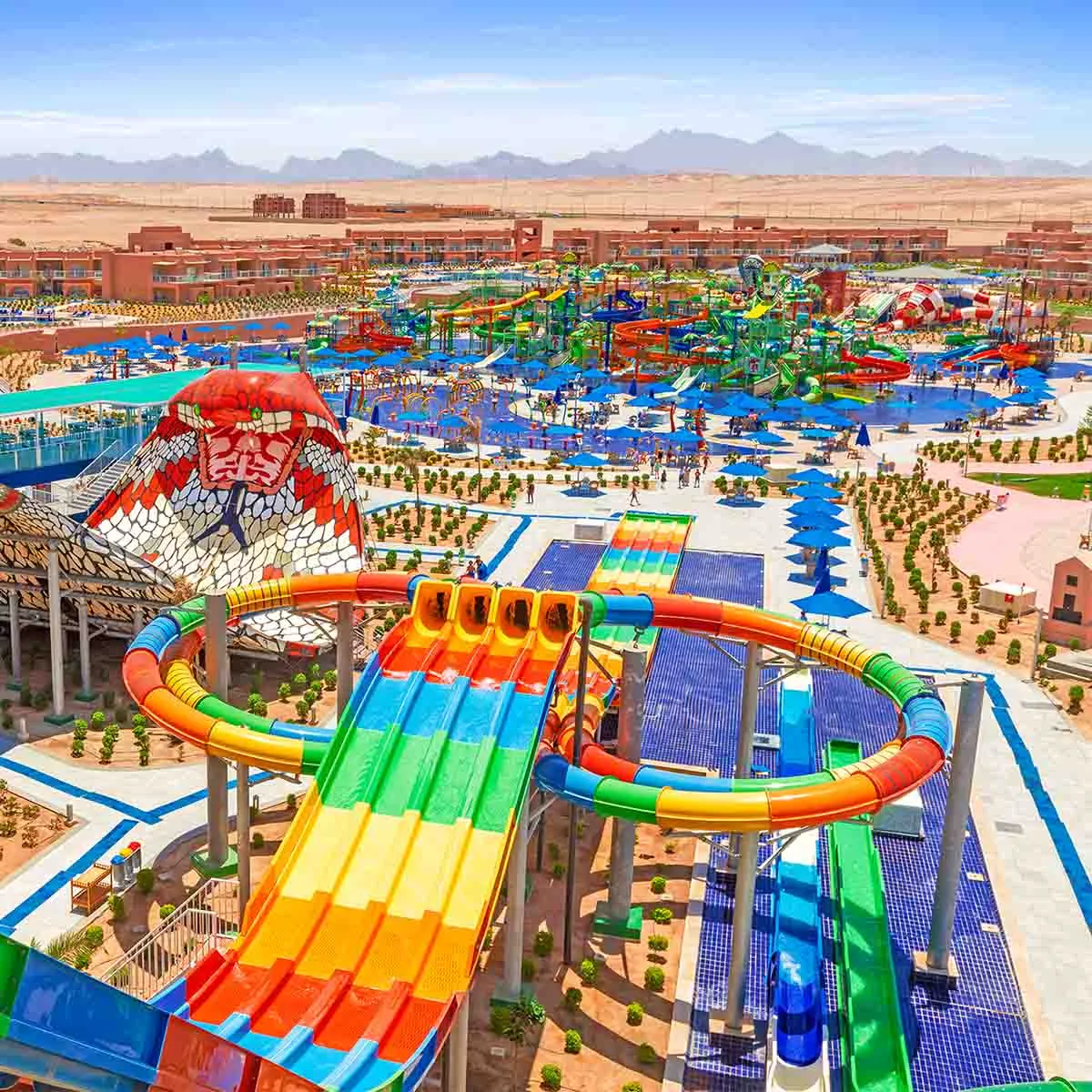 🎢 A water adventure at Makadi Water World — a day without worries or boredom! 💦😎