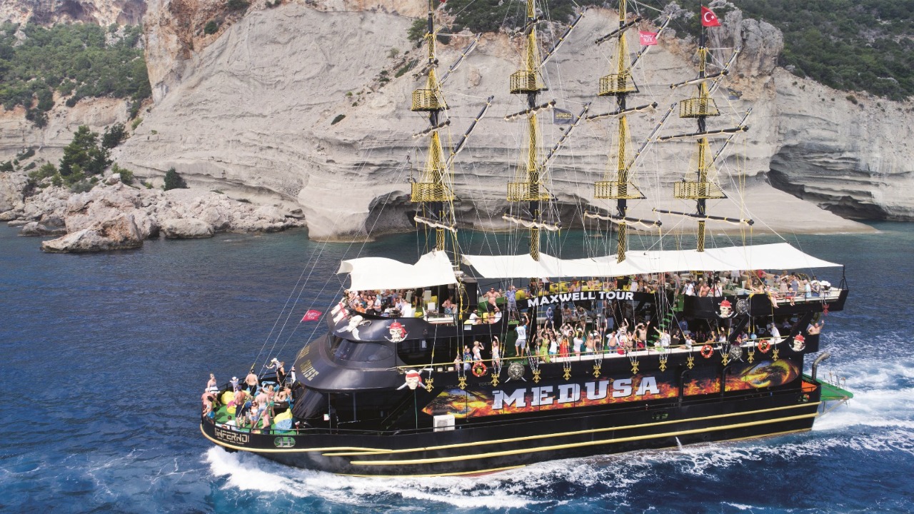 ⚓ Пиратская яхта Medusa из Кемера - image 3