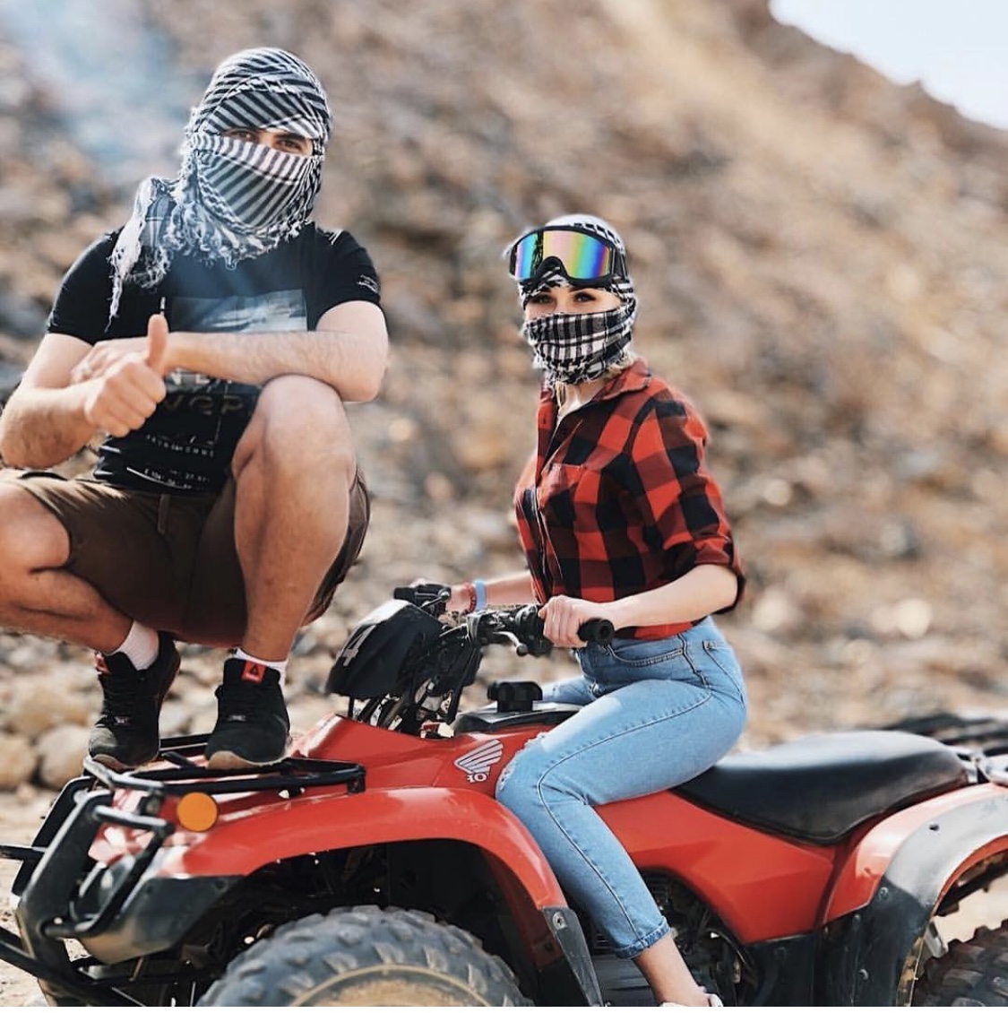 Ultimate ATV Quad, Stargazing, Camel & BBQ Dinner